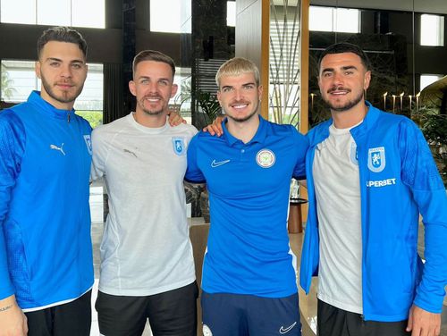 Valentin Mihăilă a apărut în cantonamentul Craiovei, din Antalya / foto: Facebook