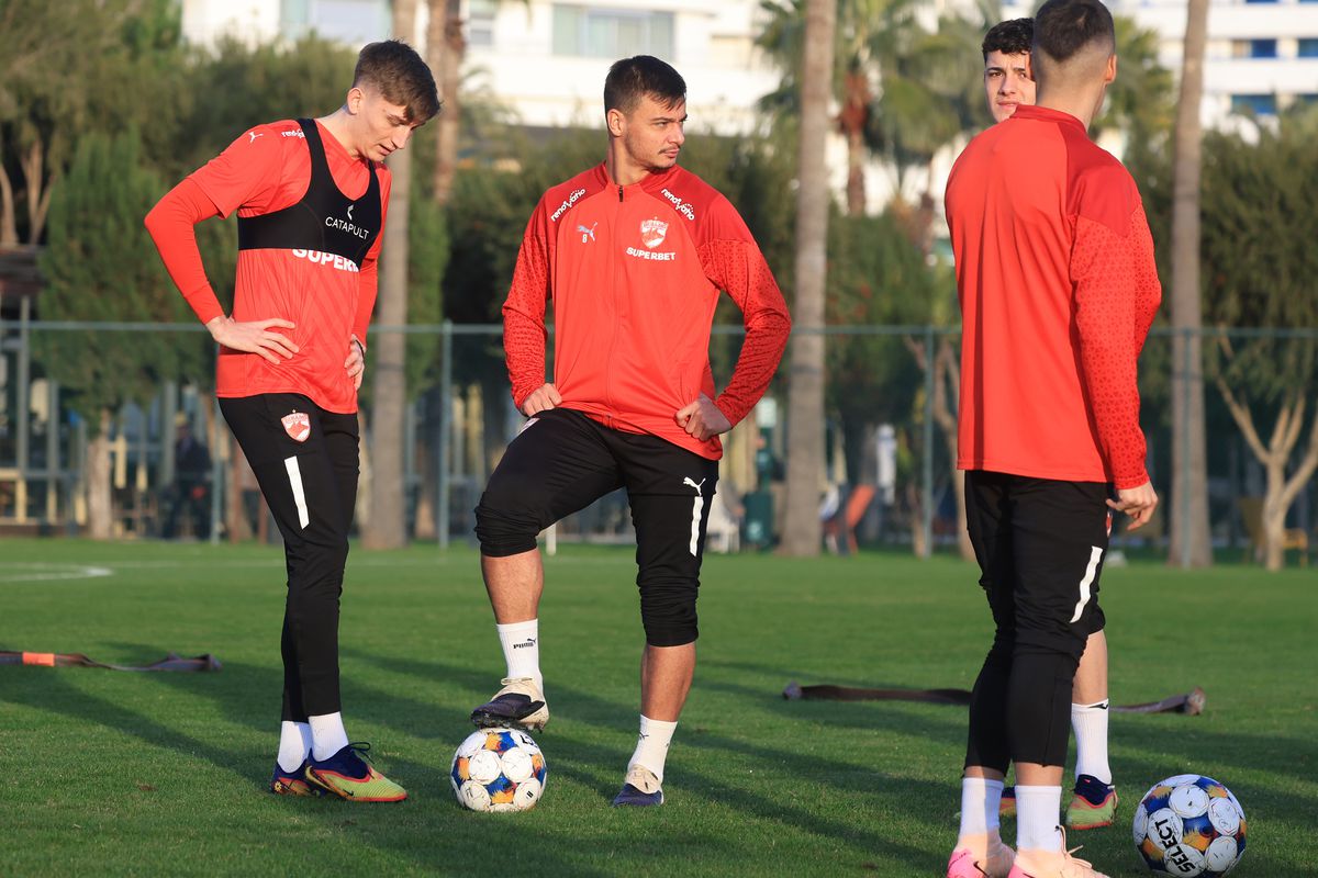 Antrenament Dinamo în Antalya, 5 ianuarie 2026