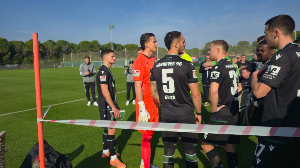 GSP a asistat la Hannover - Monchengladbach în Antalya: Virgil Ghiță i-a „capsat” pe adversari și l-a avut în față pe „călăul” României