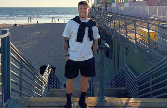 Campionul cu FCSB a numit diferența dintre America și România, după 3 luni în Los Angeles