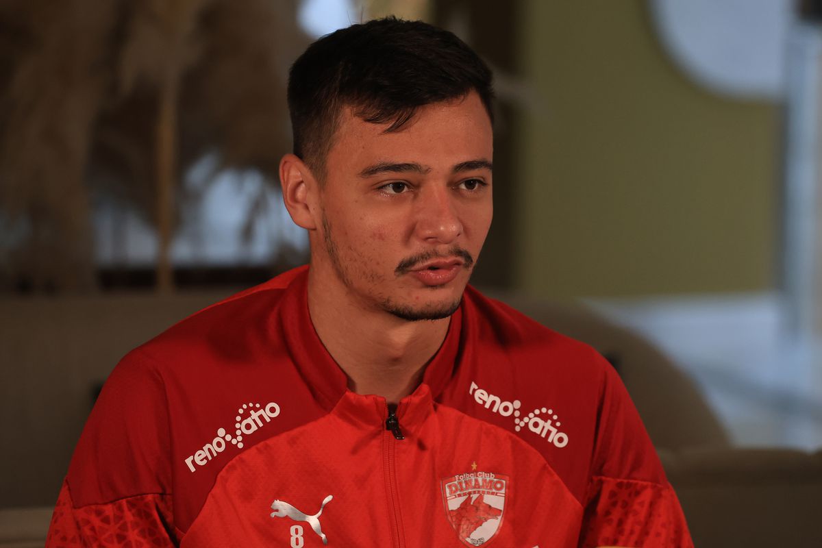 Valentin Țicu, primele declarații în tricoul lui Dinamo: „M-am gândit că nu mai pot juca, dar acum vreau să mă bucur din nou de fotbal” + Ce le-a promis fanilor