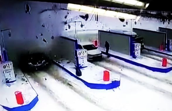 VIDEO O Dacie Logan explodează într-o benzinărie din Rusia! Ce s-a întâmplat
