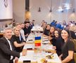 FED CUP, ROMÂNIA - RUSIA // FOTO Apariție răvășitoare a „tricolorelor” la dineul oficial