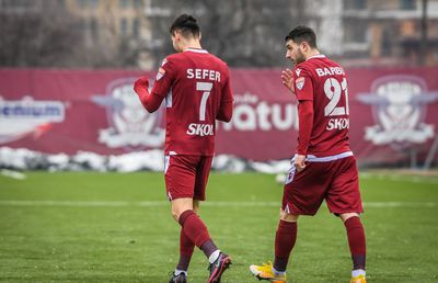 Dunărea Călărași - Rapid 2-2 » Amical spectaculos între formațiile din Liga 2: cine a marcat