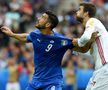 Graziano Pelle, într-un duel cu Gerard Pique în Italia - Spania // foto: Guliver/gettyimages