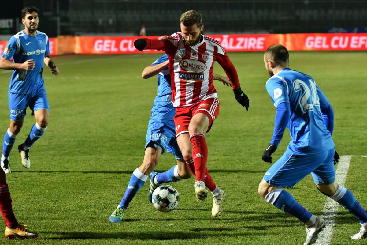 Sepsi - Poli Iași 3-3. FOTO+VIDEO Meci splendid la Sfântu Gheorghe! Oaspeții au egalat în ultima secundă, după ce au fost conduși la două goluri