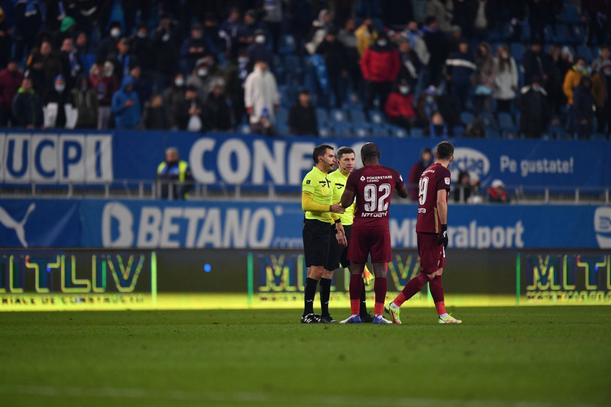 CSU Craiova - CFR Cluj, nervi la final / FOTO: Raed Krishan (GSP)