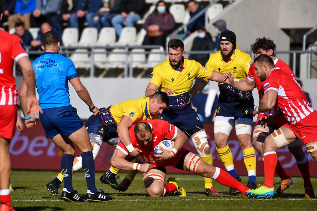 România - Rusia 34-25. Victorie pe „Arcul de Triumf” pentru „stejari”, la primul meci din Rugby Europe Championship