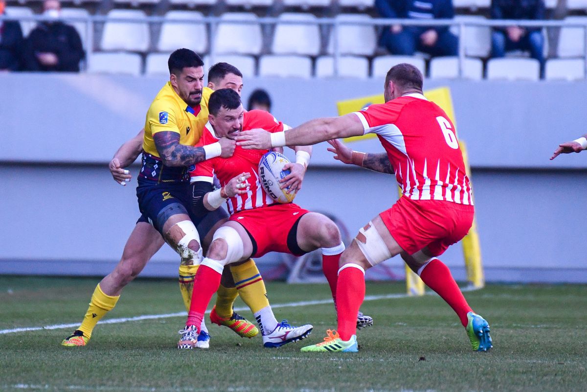 România - Rusia 34-25. Victorie pe „Arcul de Triumf” pentru „stejari”, la primul meci din Rugby Europe Championship