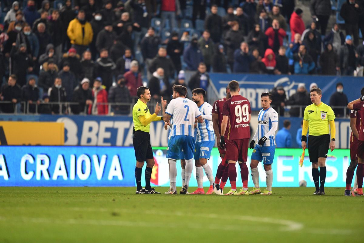 CSU Craiova - CFR Cluj, nervi la final / FOTO: Raed Krishan (GSP)