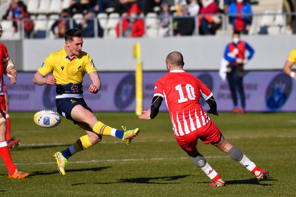 România - Rusia 34-25. Victorie pe „Arcul de Triumf” pentru „stejari”, la primul meci din Rugby Europe Championship