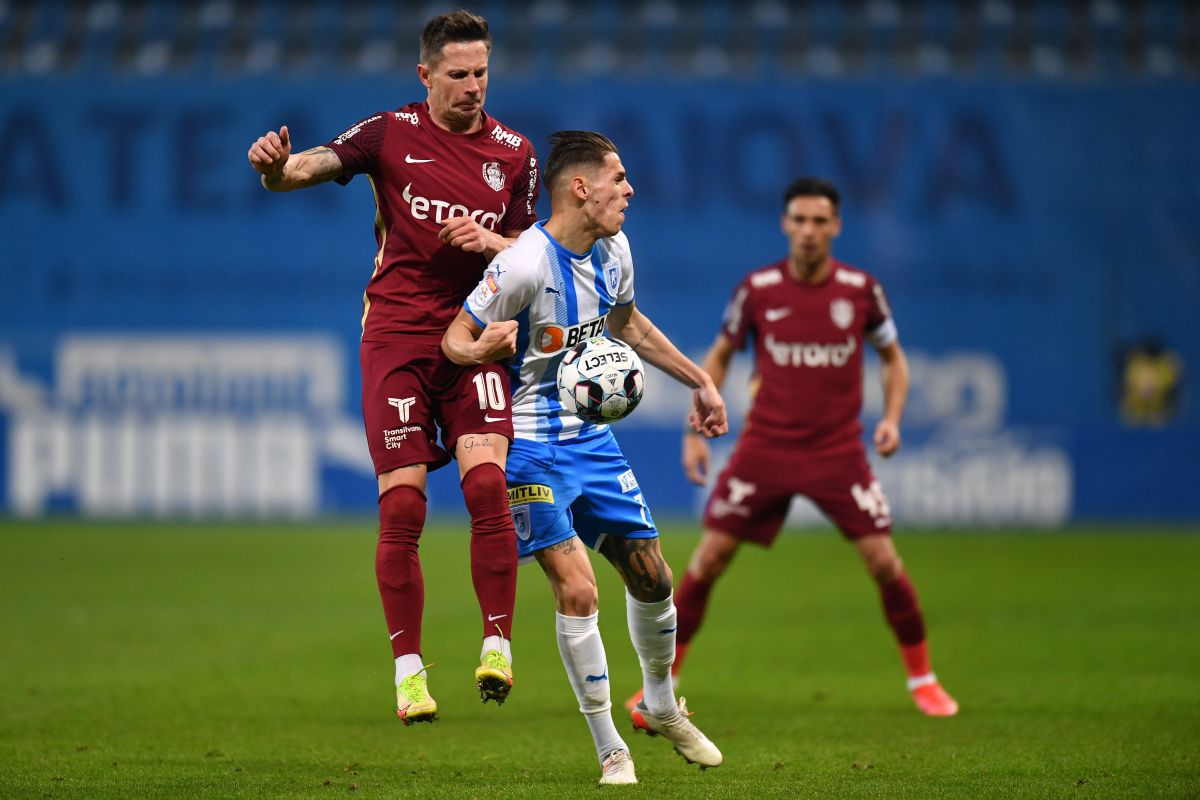 Reghe o ajută pe FCSB » CFR, egalată la ultima fază de Craiova! Clasamentul ACUM
