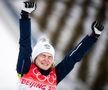 Nika Kriznar (Slovenia), după proba de sărituri cu schiurile
