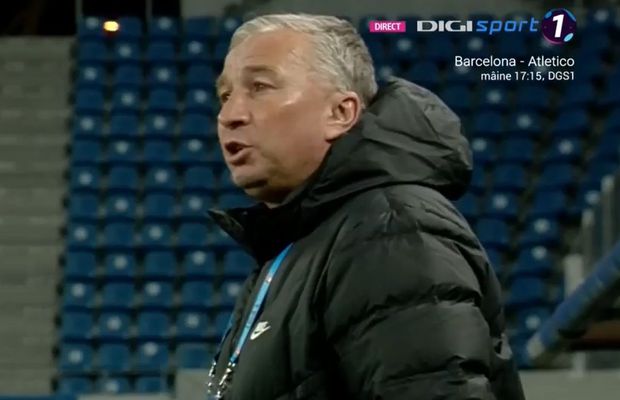 Dan Petrescu și-a înjurat din nou un fotbalist » Microfoanele au captat momentul: „Vrei să te schimb?!”