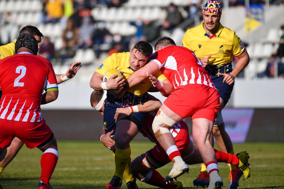 România - Rusia 34-25. Victorie pe „Arcul de Triumf” pentru „stejari”, la primul meci din Rugby Europe Championship