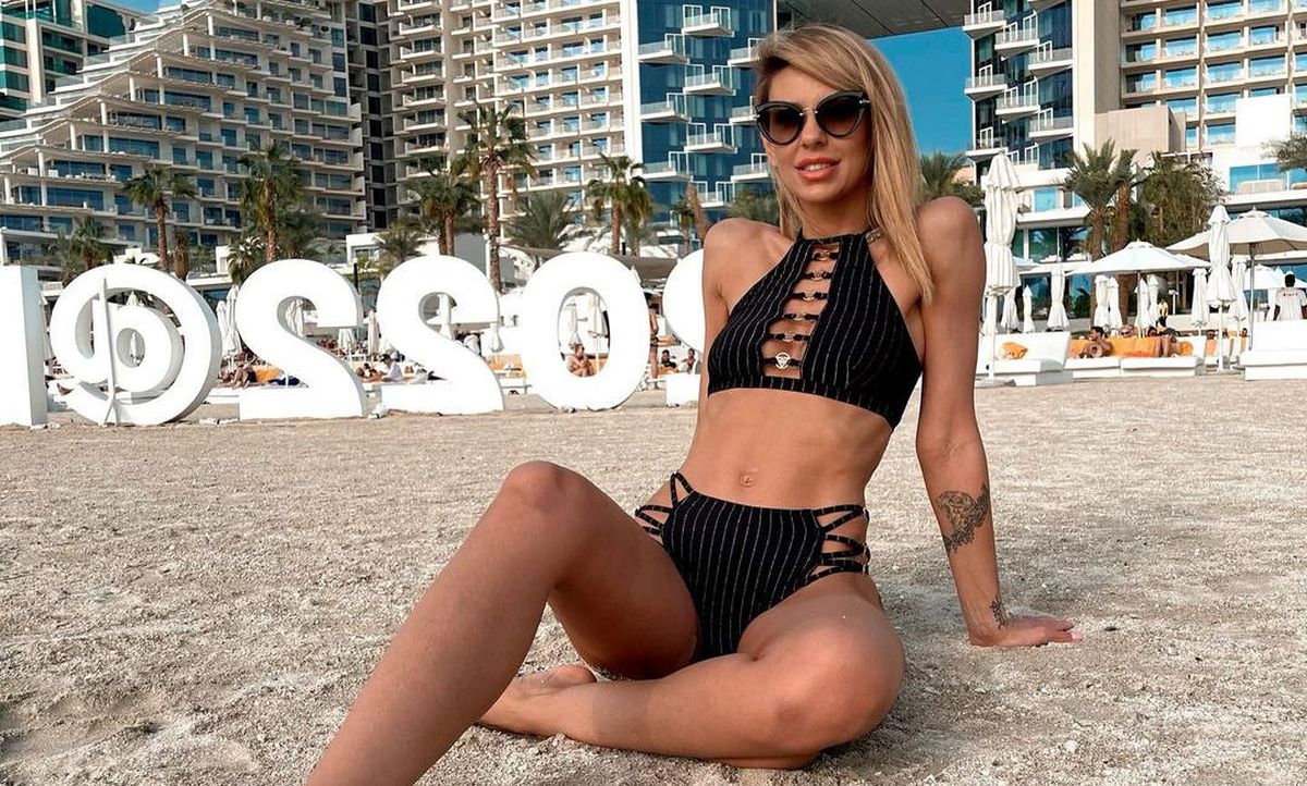 Imagini provocatoare cu soția lui Sergiu Hanca » Andreea, cucerită de Dubai: „Ne mutăm aici”