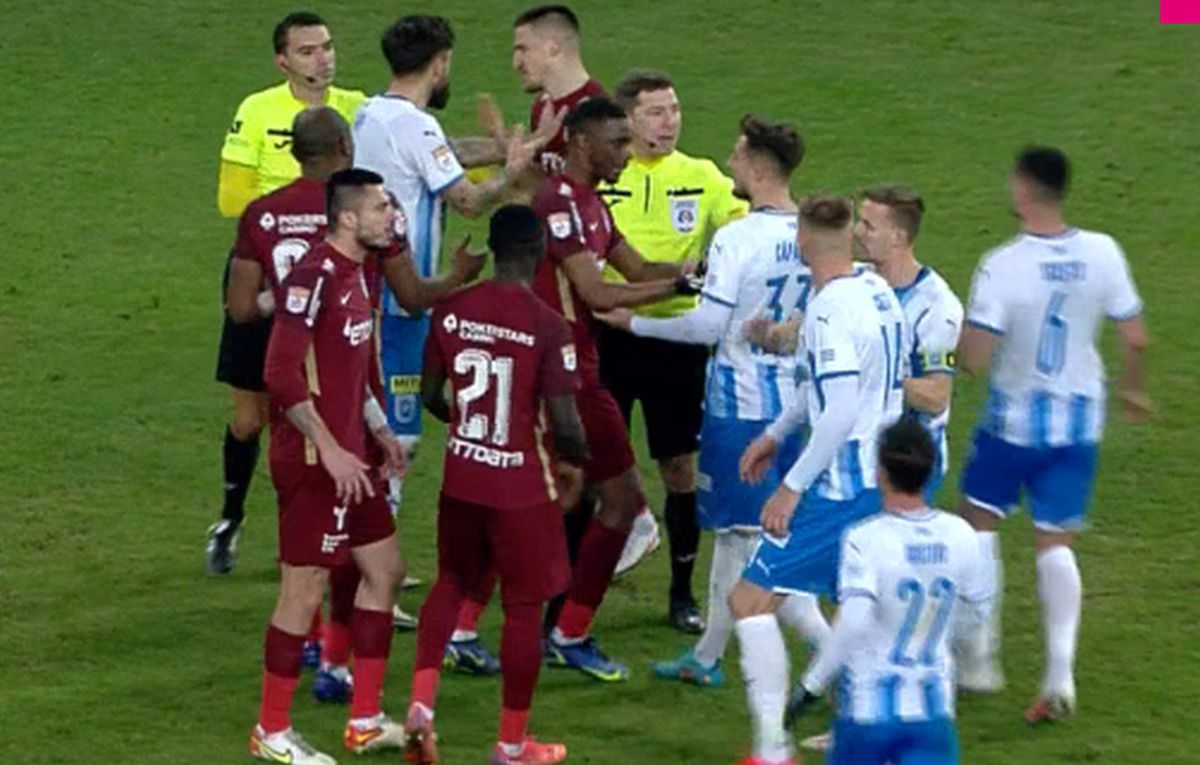 De unde a pornit conflictul din finalul derby-ului Craiova - CFR: „Ne-a înjurat suporterii! Ar fi lipsă de educație să facem la fel”