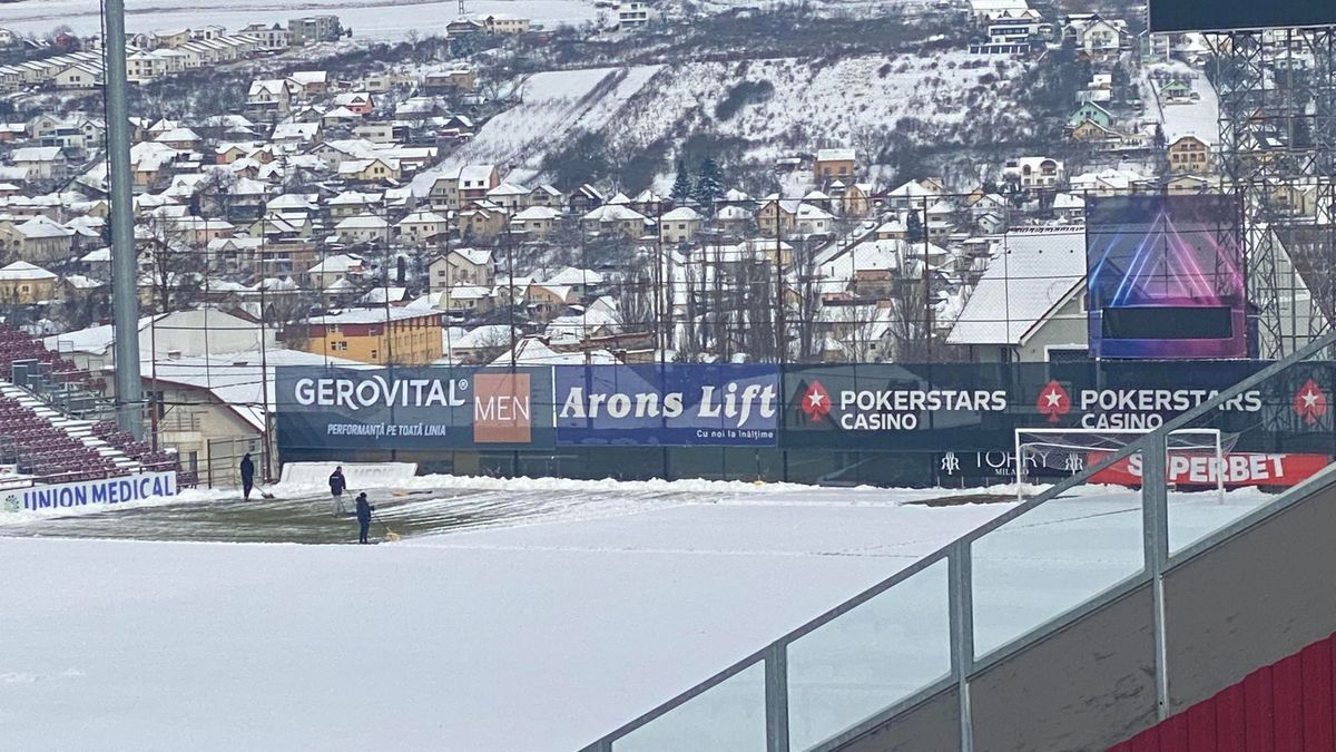 Gazon CFR Cluj 5 februarie