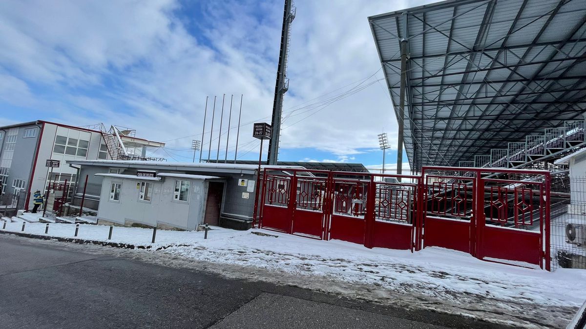 Gazon CFR Cluj 5 februarie
