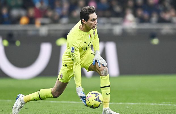 Inter - AC Milan 1-0 » Ciprian Tătărușanu, învins în Derby della Madonnina