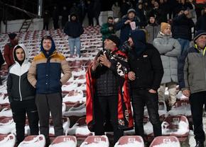 Congelatorul din Gruia » Anunțul făcut de crainic în timpului derby-ului CFR - FCSB: „Vă rugăm!”