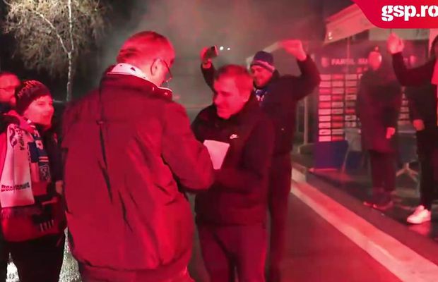 Surpriză pentru Hagi » Fanii Farului i-au pregătit un moment special de ziua lui