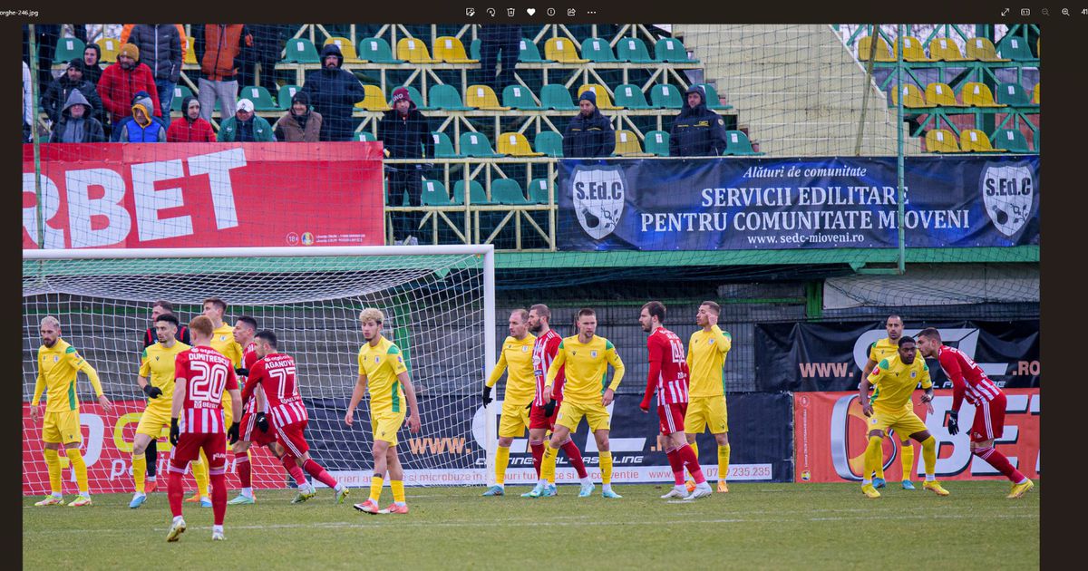 CS Mioveni - Sepsi 1-1 » Condus tot meciul, Dică s-a salvat la ultima fază + „Centralul” Bârsan n-a văzut un penalty clar!