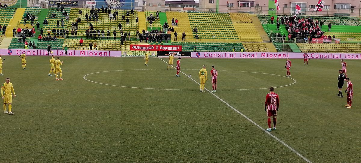 CS Mioveni - Sepsi 1-1 » Condus tot meciul, Dică s-a salvat la ultima fază + „Centralul” Bârsan n-a văzut un penalty clar!