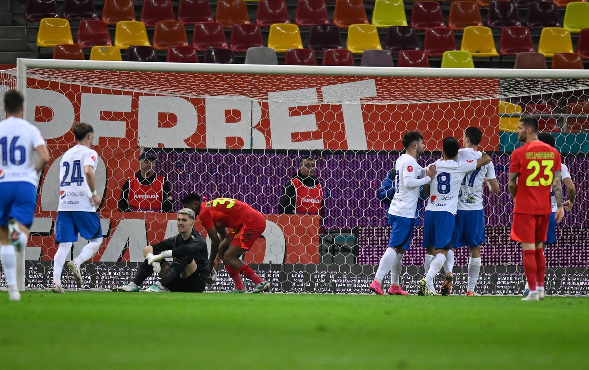 Louis Munteanu, ironic după FCSB - Farul: „Domnului de la VAR îi tremura calculatorul” + Atacantul e suspendat cu Dinamo