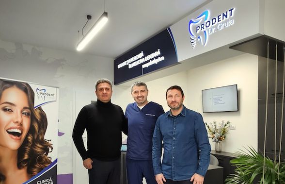 Clinicile Stomatologice PRODENT Dr. Gruia,  partener oficial al Federației Române de Tenis