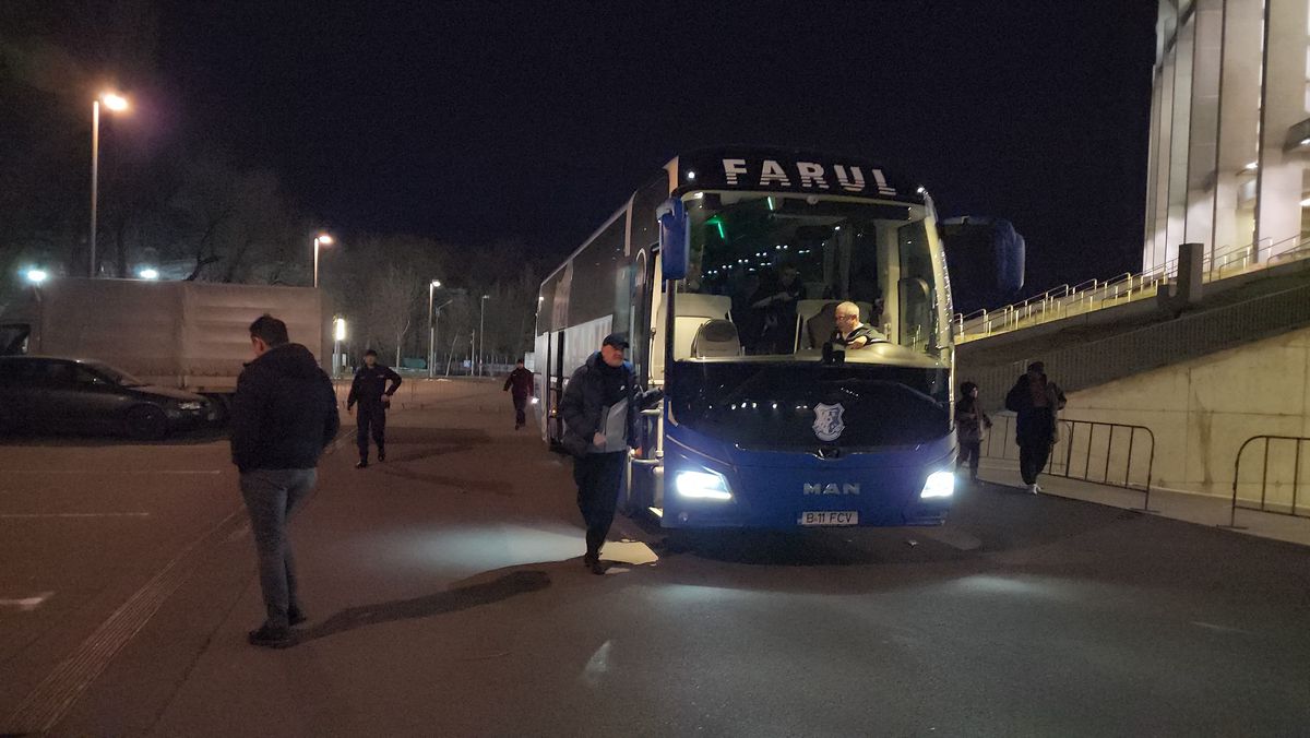 FCSB - Farul, imagini premergătoare meciului