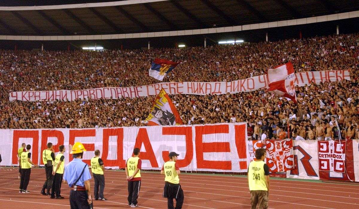 FOTO Derbyul anti-pandemie: 30.000 de fani vor fi la Belgrad la Partizan - Steaua Roșie!