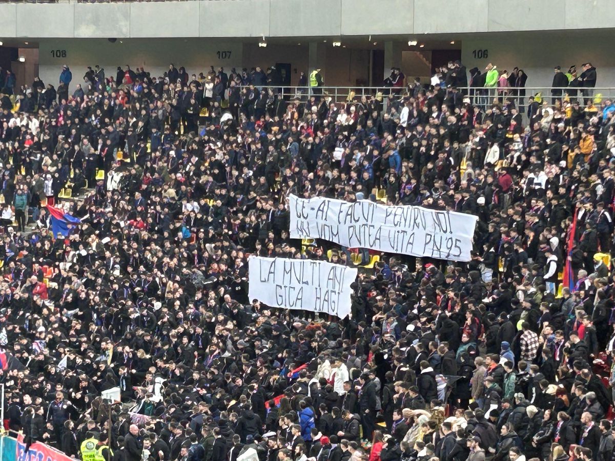 Ziua lui Gică Hagi, sărbătorită pe Arena Națională, la FCSB - Farul