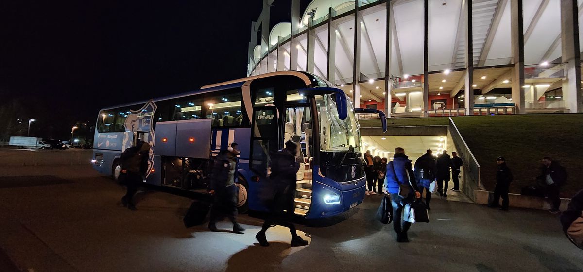 FCSB - Farul, imagini premergătoare meciului