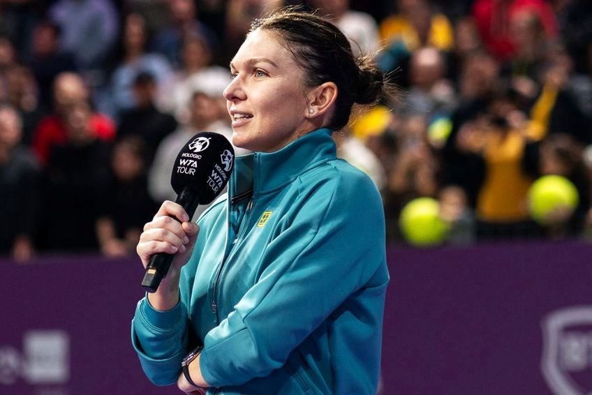 Simona Halep și-a luat rămas bun de la fanii săi / Sursă foto: Facebook@ Transylvania Open