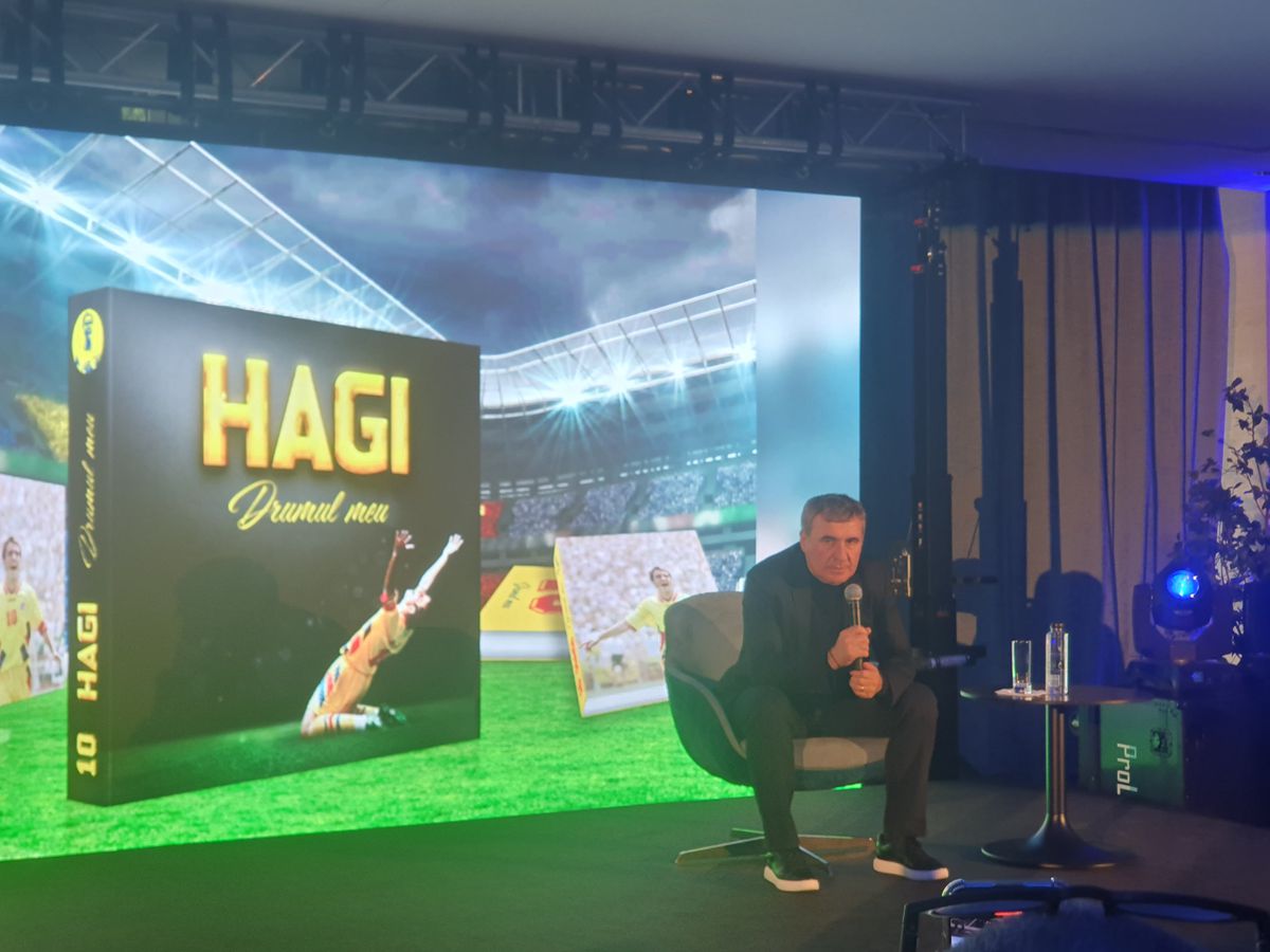 Gică Hagi își prezintă noul proiect