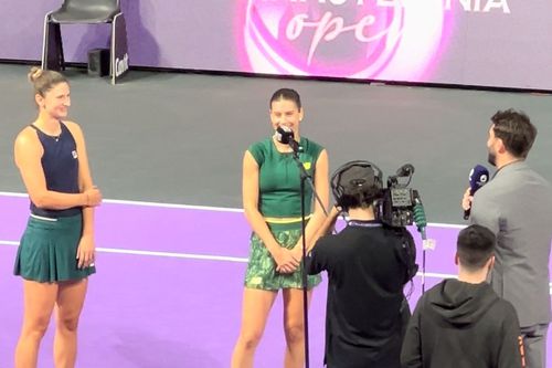 Sorana Cîrstea și Irina Begu, intervievate pe teren de Horia Tecău
