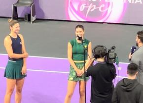 Sorana Cîrstea și Irina Begu, dialog amuzant cu Horia Tecău după victoria de la Cluj: „Aveți numărul meu” / „Îmi e rușine că a trebuit să te uiți la noi”