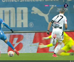 Penalty-urile din prima repriză a meciului U Craiova - U Cluj