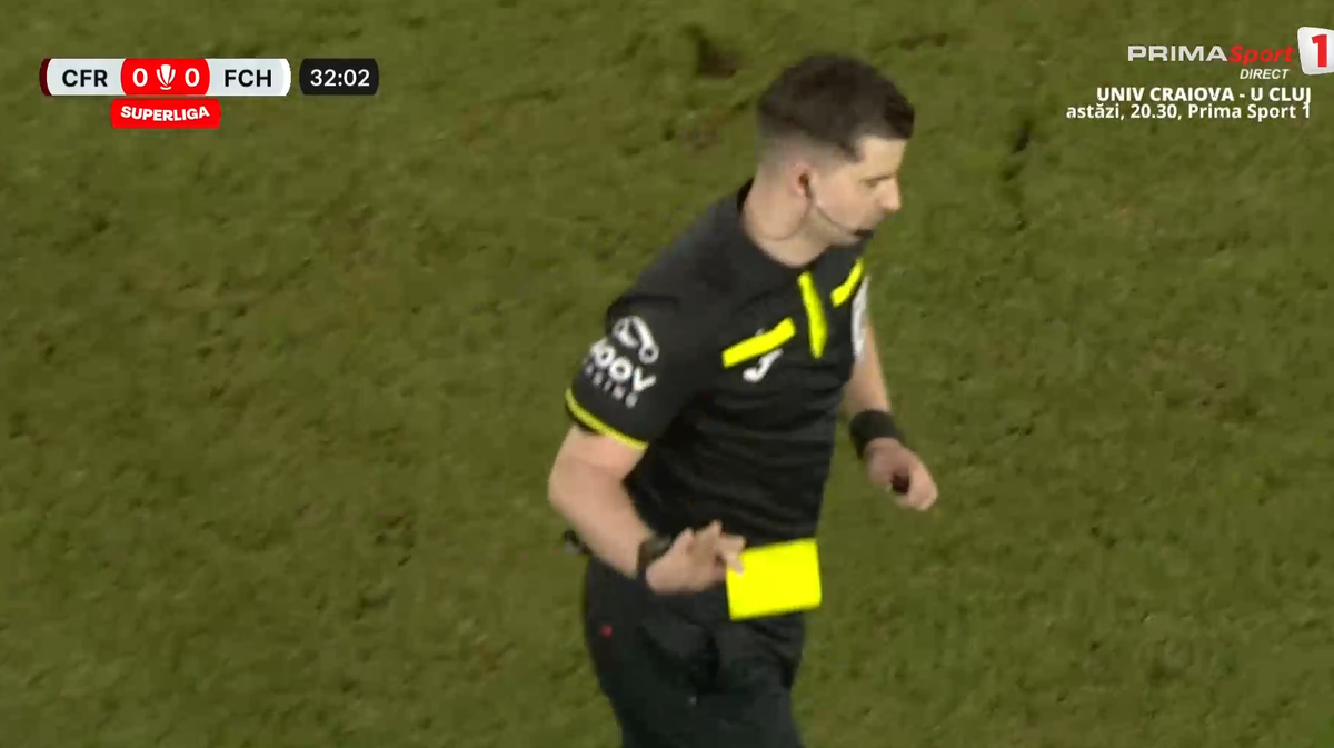 Fază controversată în CFR Cluj - Hermannstadt! » Dan Petrescu, enervat la maxim de decizia „centralului”