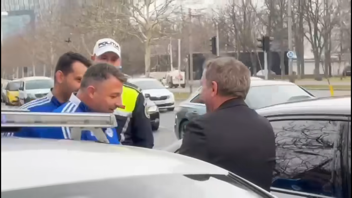 Poliția Capitalei, surpriză pentru Gică Hagi de ziua lui » „Regele” a fost urmărit și oprit în trafic