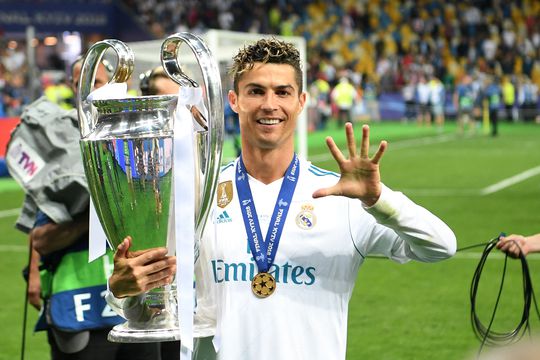 Cristiano Ronaldo, după al 5-lea trofeu Champions League. foto: Imago