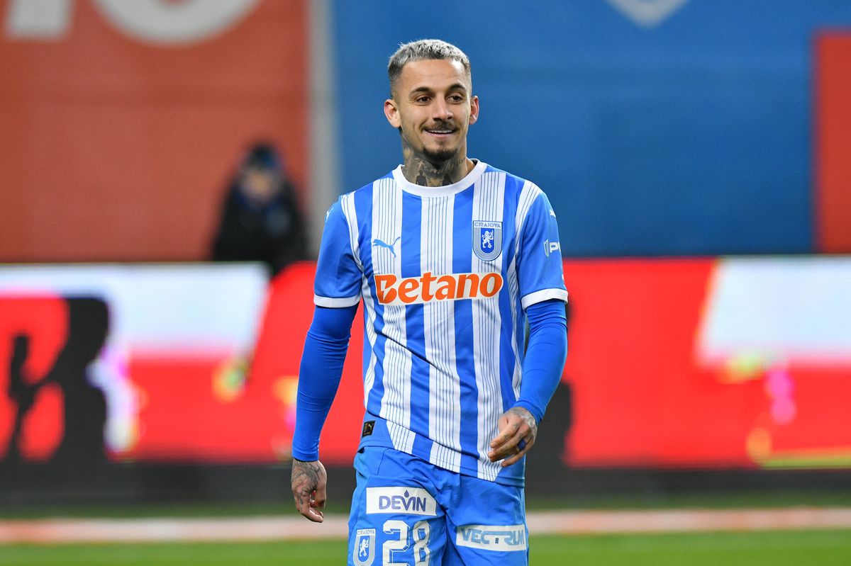 Universitatea Craiova - U Cluj a fost un duel cu năbădăi! Două penalty-uri, un „roșu”, 11 „galbene” și ocazii la fiecare atac » Clasamentul arată INCREDIBIL în acest moment