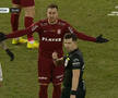 Faza la care mingea a lovit mână lui Căpușă în CFR Cluj - Hermannstadt