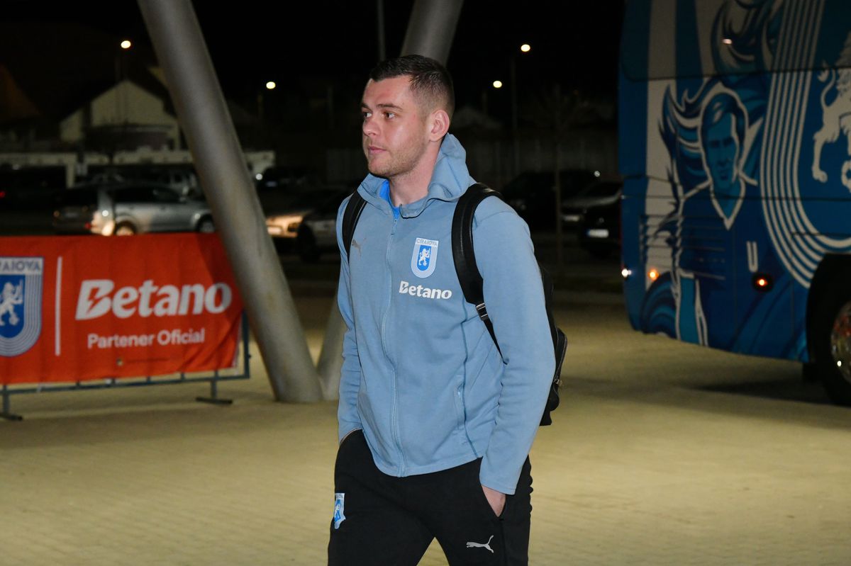 U Craiova - U Cluj, imagini surprinse îniante de meci