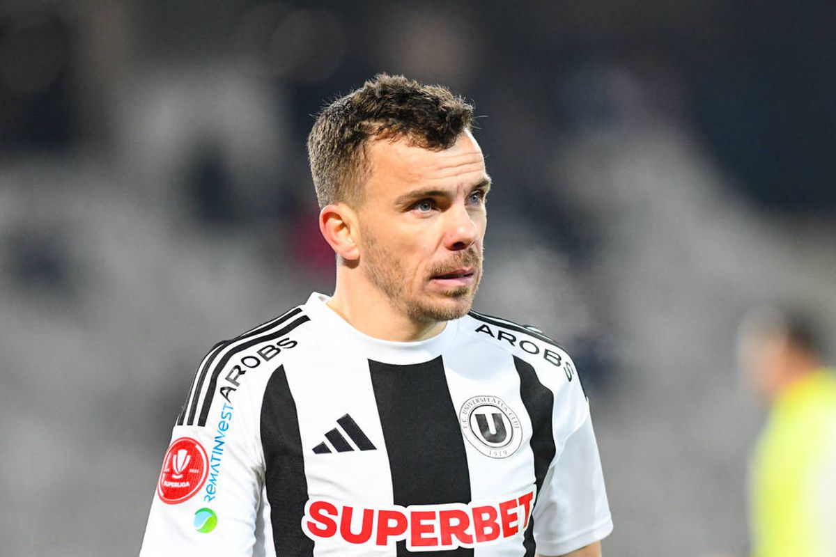 Imagini rare în Superliga! Unde a fost văzut Dan Nistor, în timpul meciului U Cluj - Dinamo