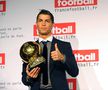 Primul Balon de Aur câștigat de Cristiano Ronaldo. foto: Imago