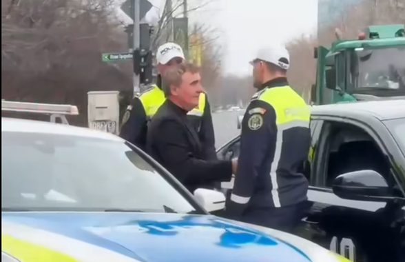 Poliția Capitalei, surpriză pentru Gică Hagi de ziua lui » „Regele” a fost urmărit și oprit în trafic