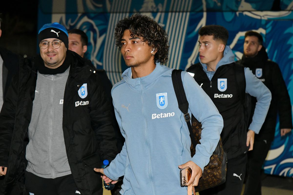U Craiova - U Cluj, imagini surprinse îniante de meci
