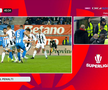 Penalty-urile din prima repriză a meciului U Craiova - U Cluj